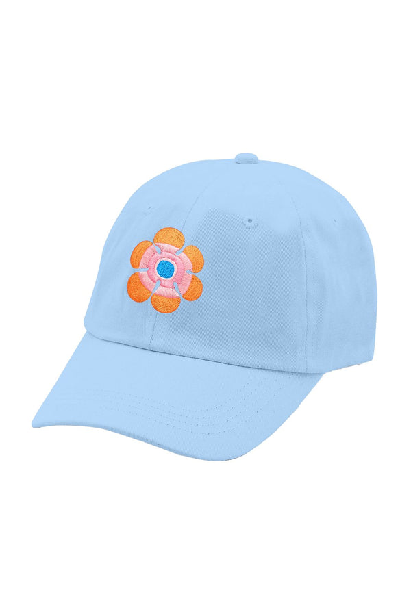FLOWER POWER・Dad Hat・Bleu poudre - Le Cartel