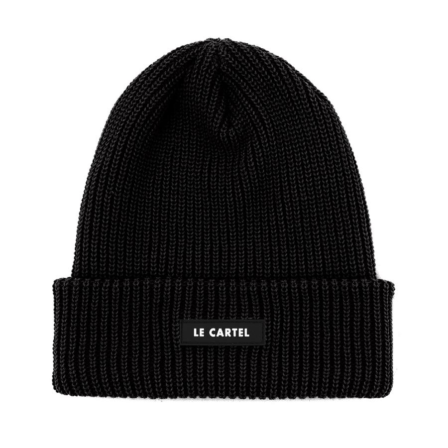 Chunky Beanie LE CARTEL・Noir - Le Cartel