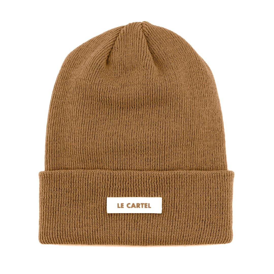 Classic Beanie LE CARTEL・Cappuccino - Le Cartel