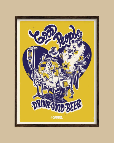 GOOD PEOPLE・Sérigraphie papier