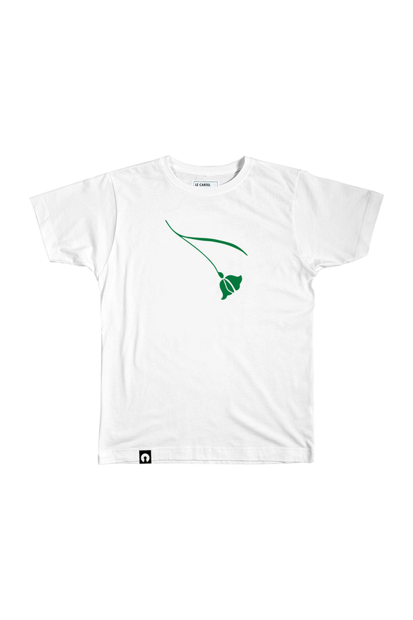 PEONIES・Unisex T-shirt・White
