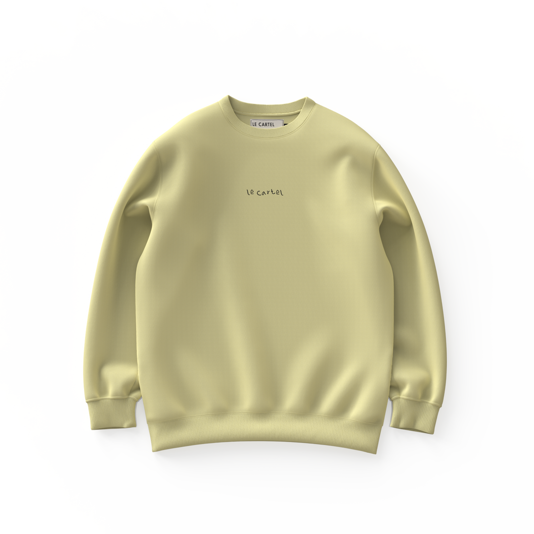DEAR SANTA・Crewneck unisexe・Crème