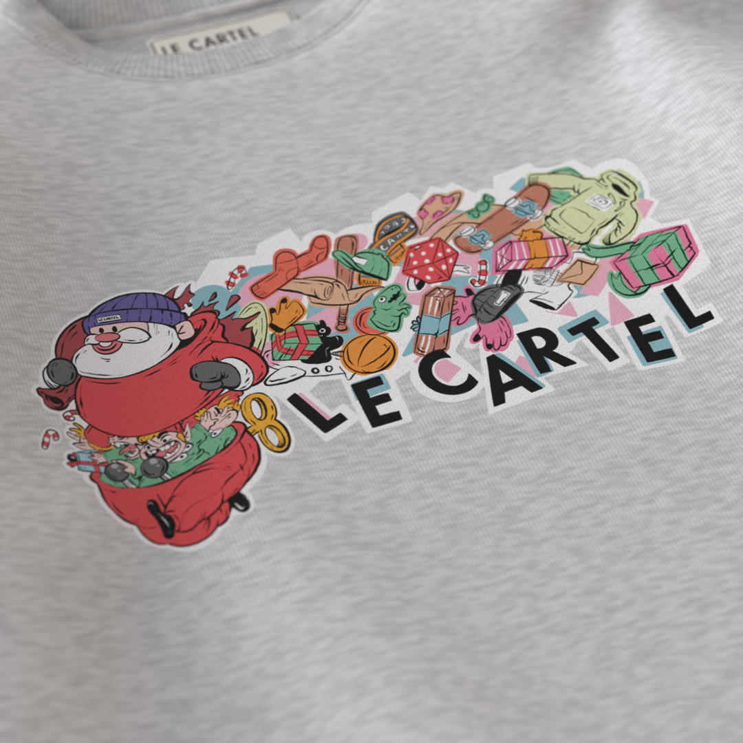 JOYEUX BORDEL・Crewneck unisex・Heather grey