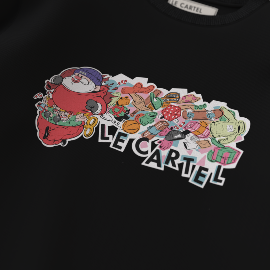 JOYEUX BORDEL・Crewneck unisex・Black