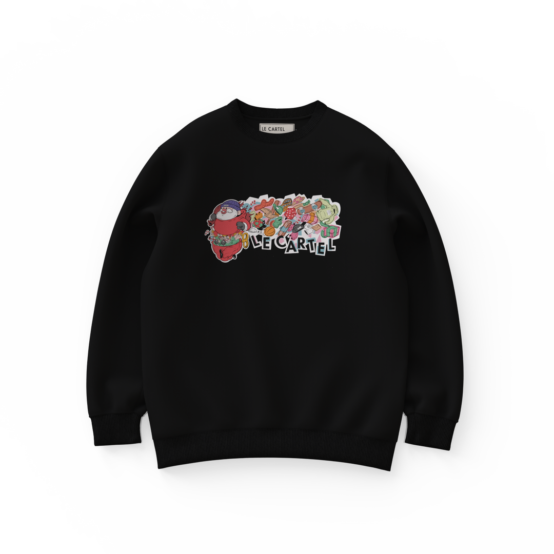 JOYEUX BORDEL・Crewneck unisex・Black