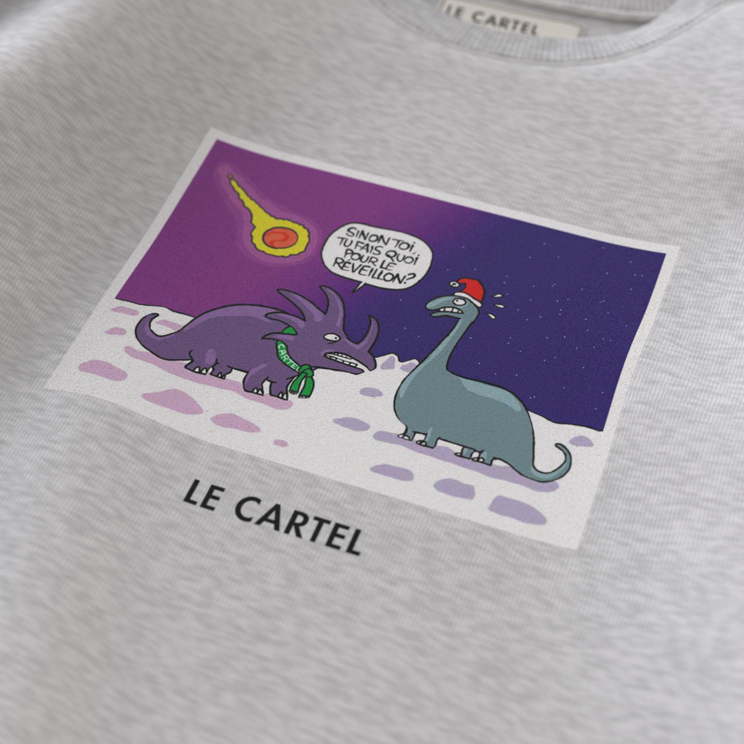 THE END・Crewneck unisex・Heather grey