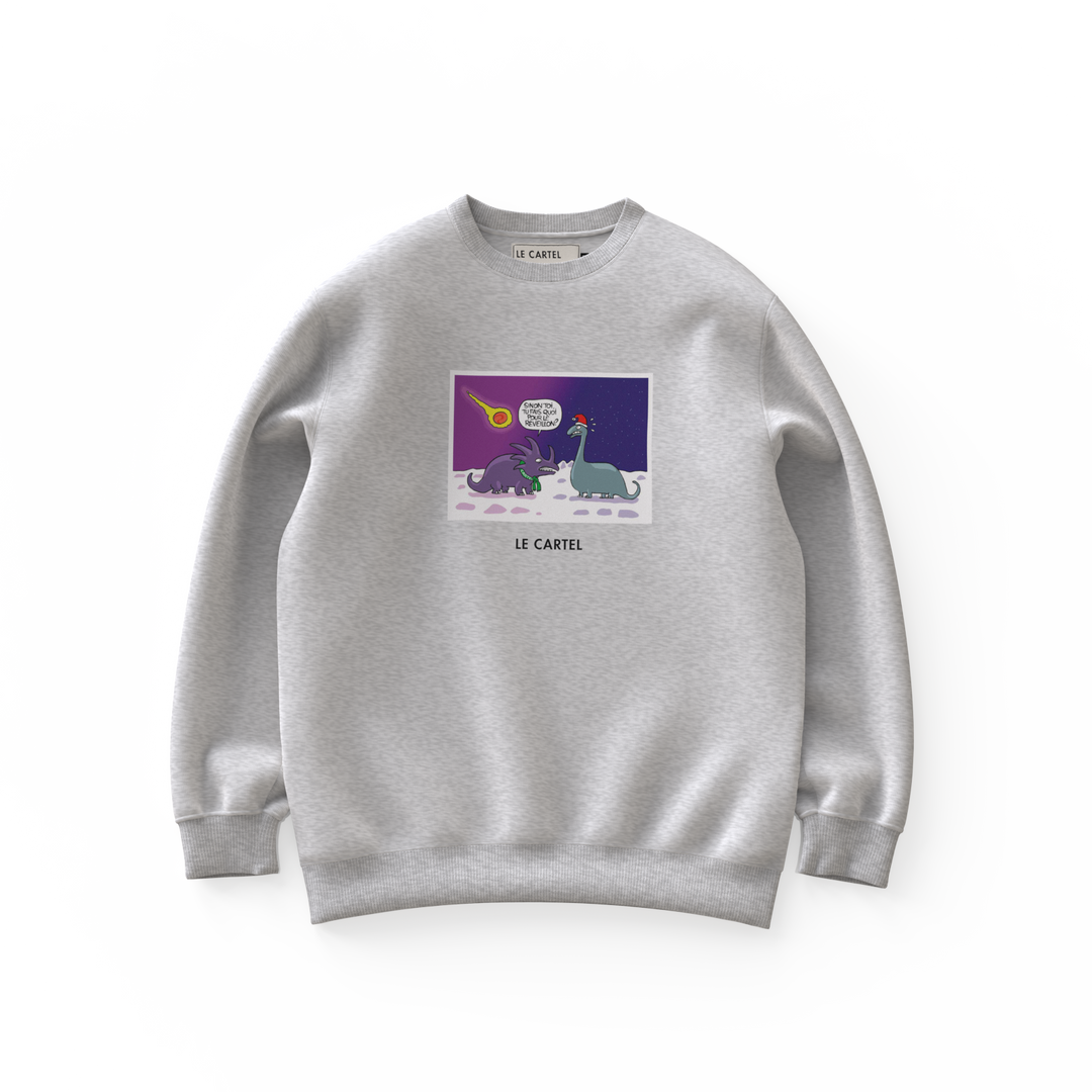 THE END・Crewneck unisex・Heather grey
