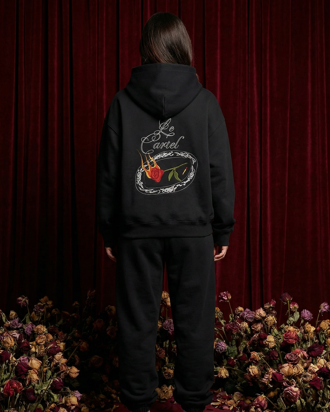 EPI-LOGUE・Hoodie oversized unisex・Black