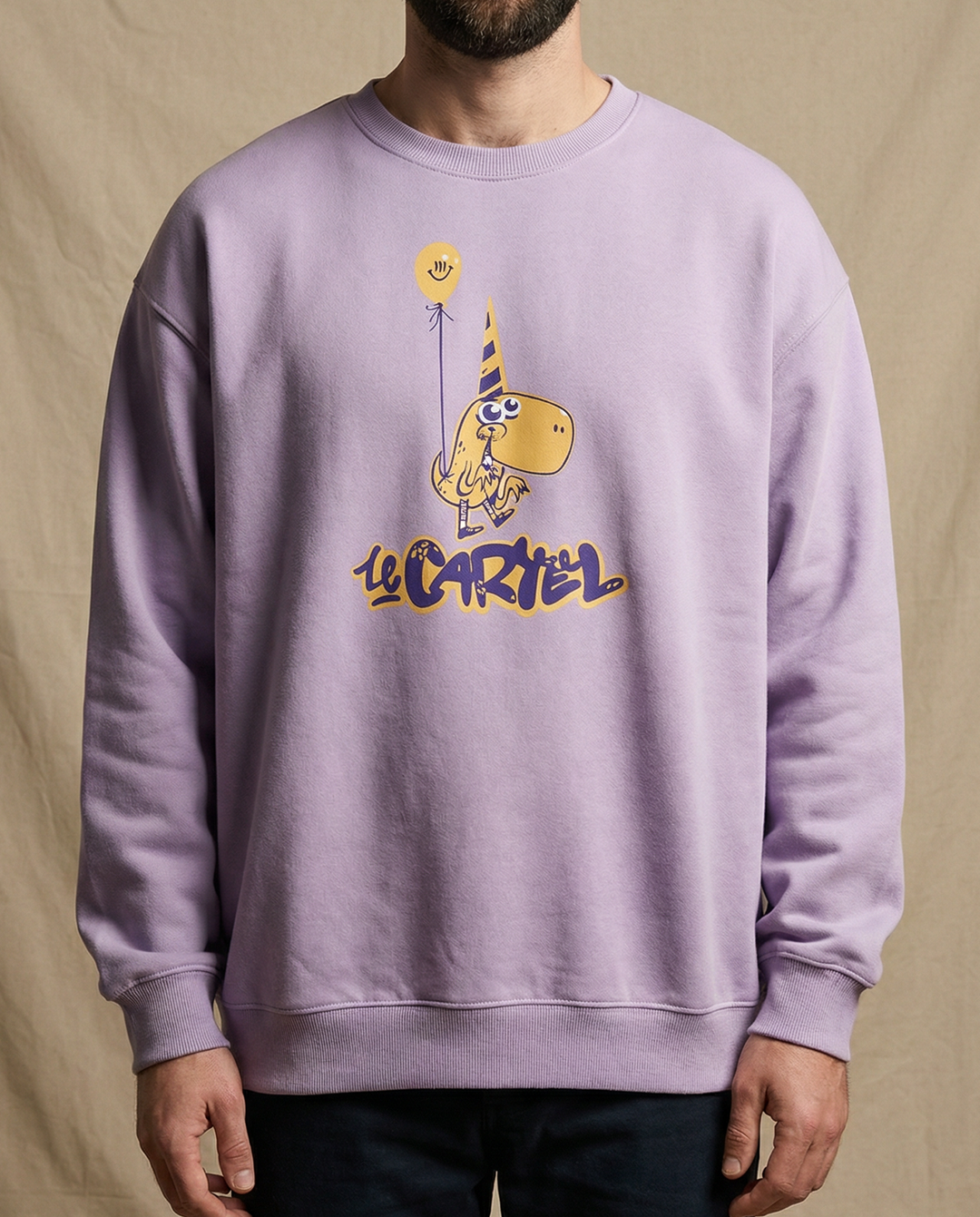 10 YEARS・Crewneck unisexe・Lilas