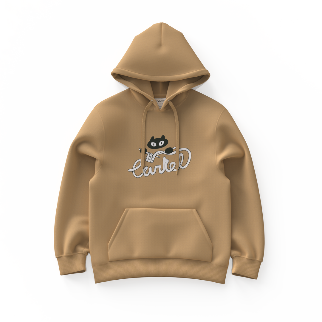 BOULE DE POIL・Hoodie unisexe・Beige