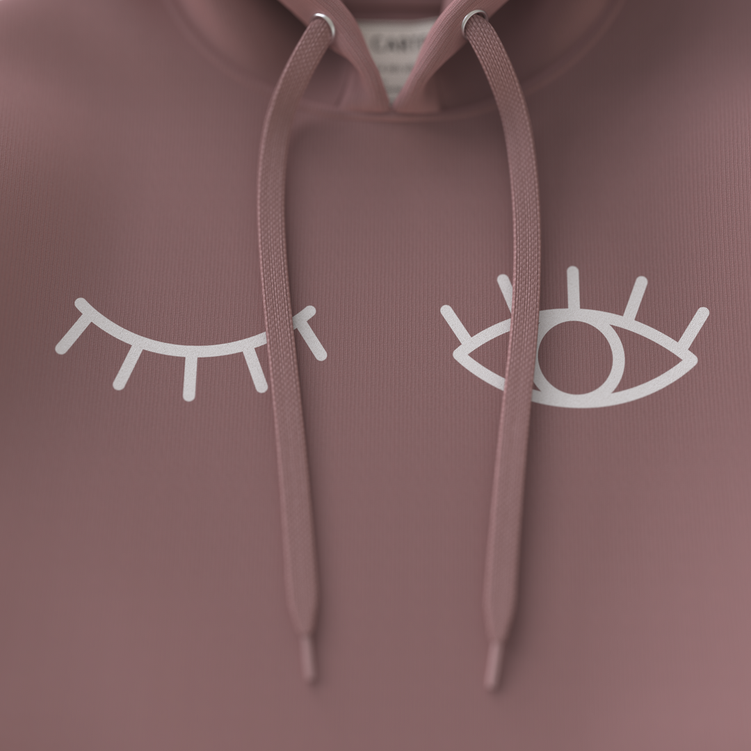 CLIN D'ŒIL・Hoodie unisex・Dust pink