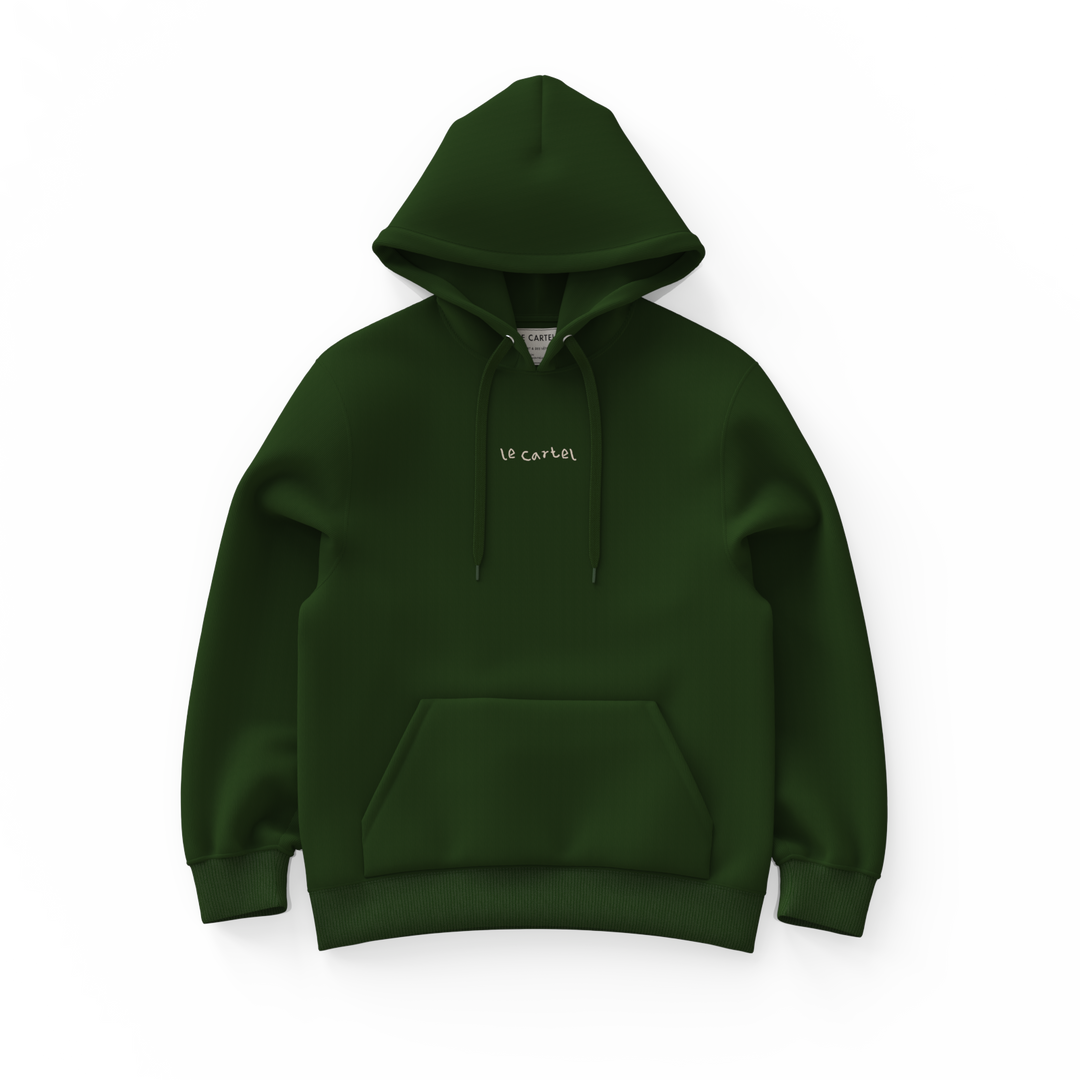 DEAR SANTA・Hoodie unisexe・Vert forêt