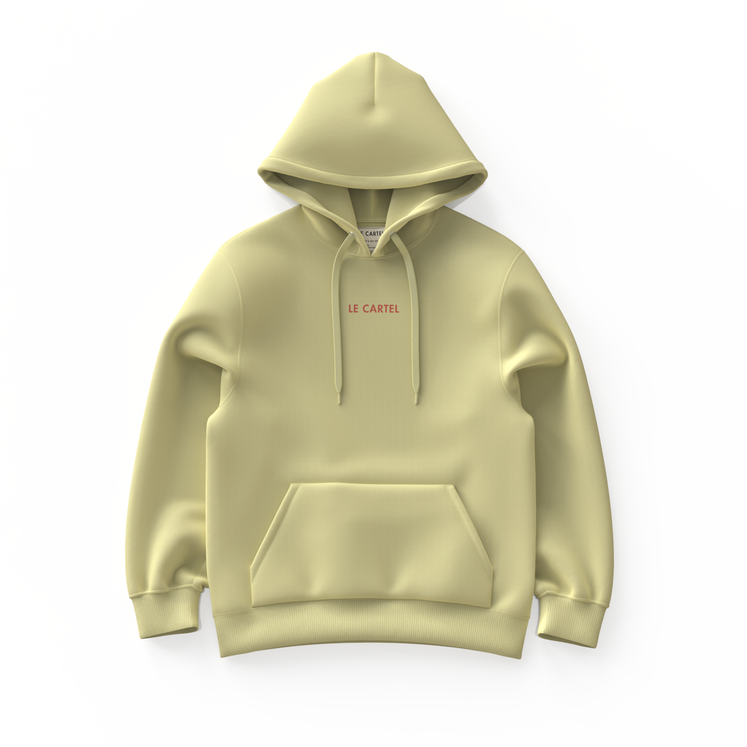 TANDEM・Hoodie unisexe・Crème