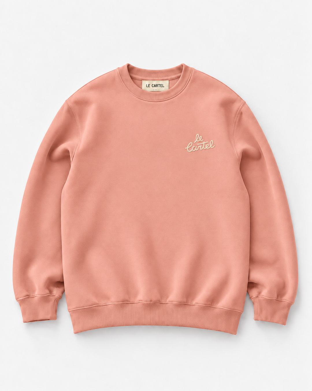 NEW OG・Unisex embroidered crewneck・Pink