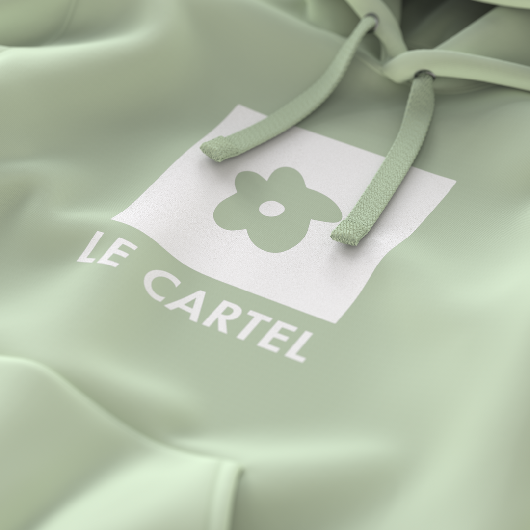 BOUTON D’OR . Hoodie unisexe . Vert
