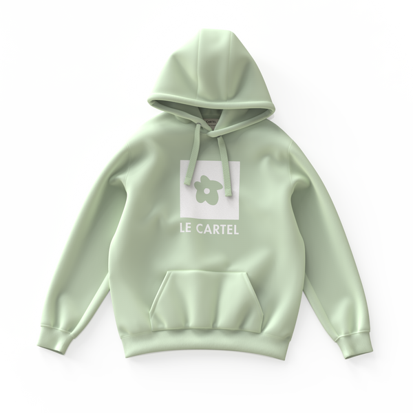 BOUTON D’OR . Hoodie unisexe . Vert