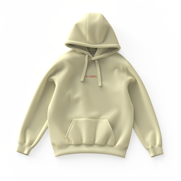 JOUR DE FÊTE . Hoodie unisexe . Crème