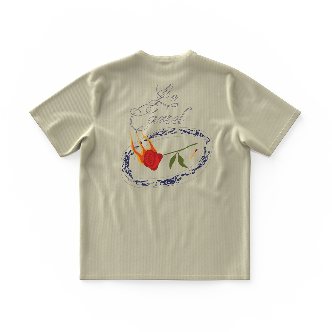EPI-LOGUE・T-shirt ample unisexe・Crème