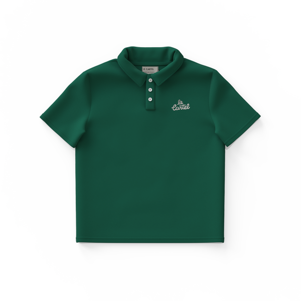 CHATCON・Unisex polo shirt・Green