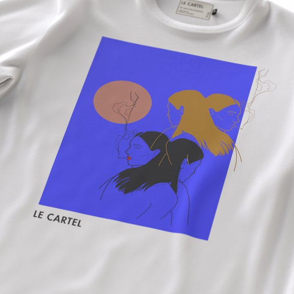 ALONE TOGETHER・Unisex T-shirt・White