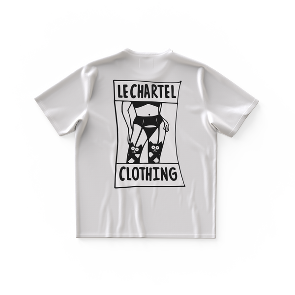 LE CHARTEL・T-shirt unisexe・Blanc