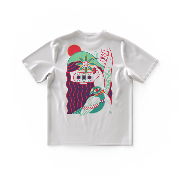 DANDELION・Unisex T-shirt・White