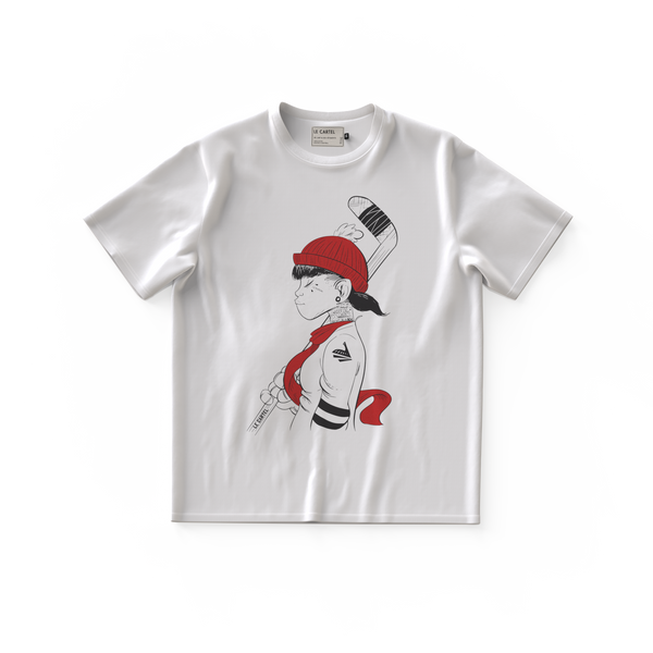 HABS・Unisex T-shirt・White