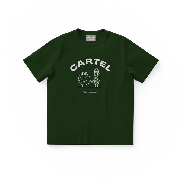 LOVE IS IN THE AIR・Unisex T-shirt・Green