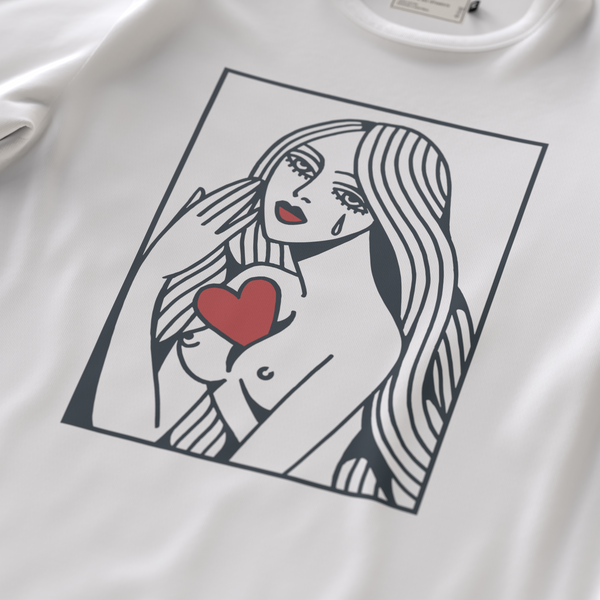 MONA・Unisex T-shirt・White