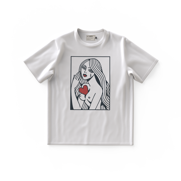MONA・Unisex T-shirt・White