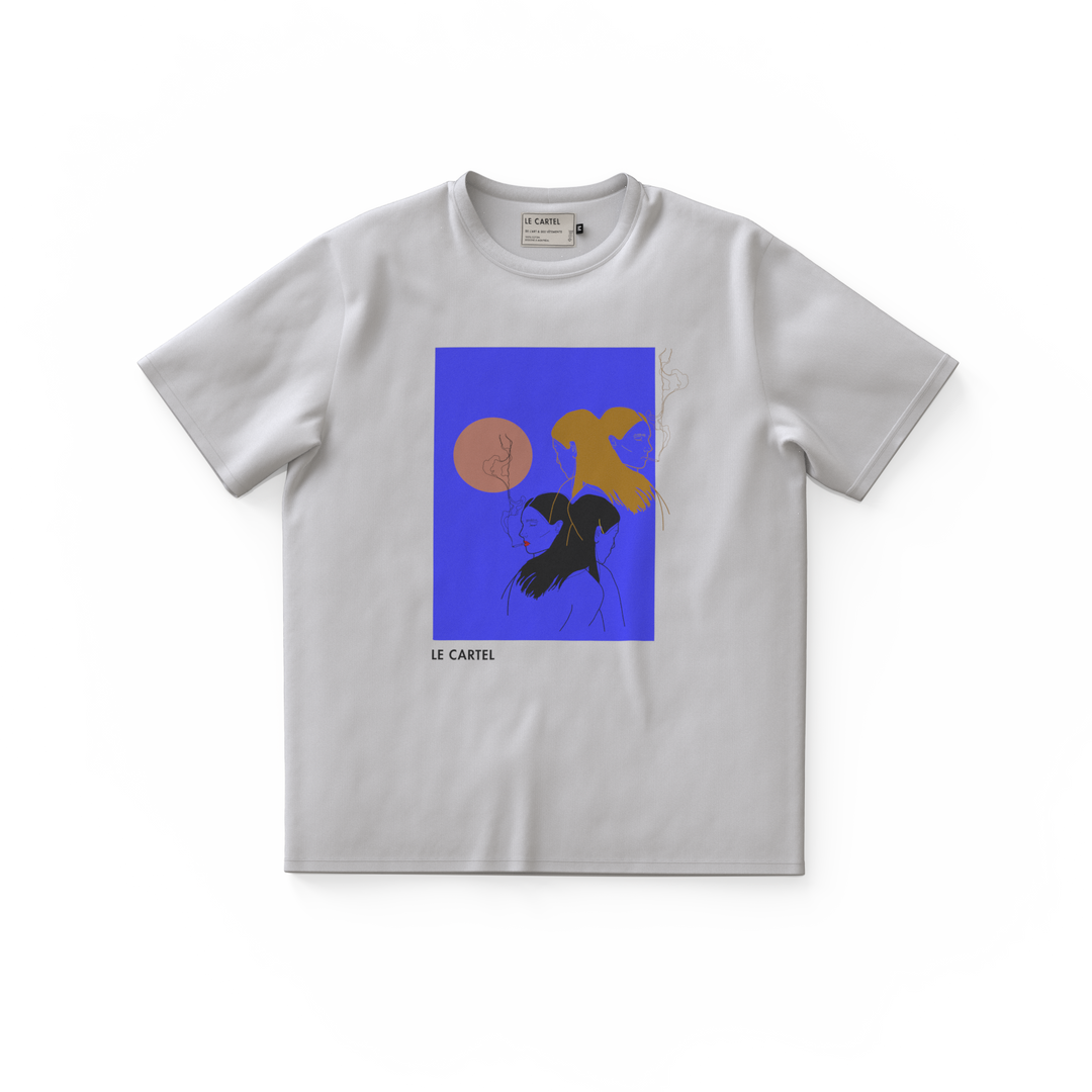 ALONE TOGETHER・T-shirt unisexe・Blanc