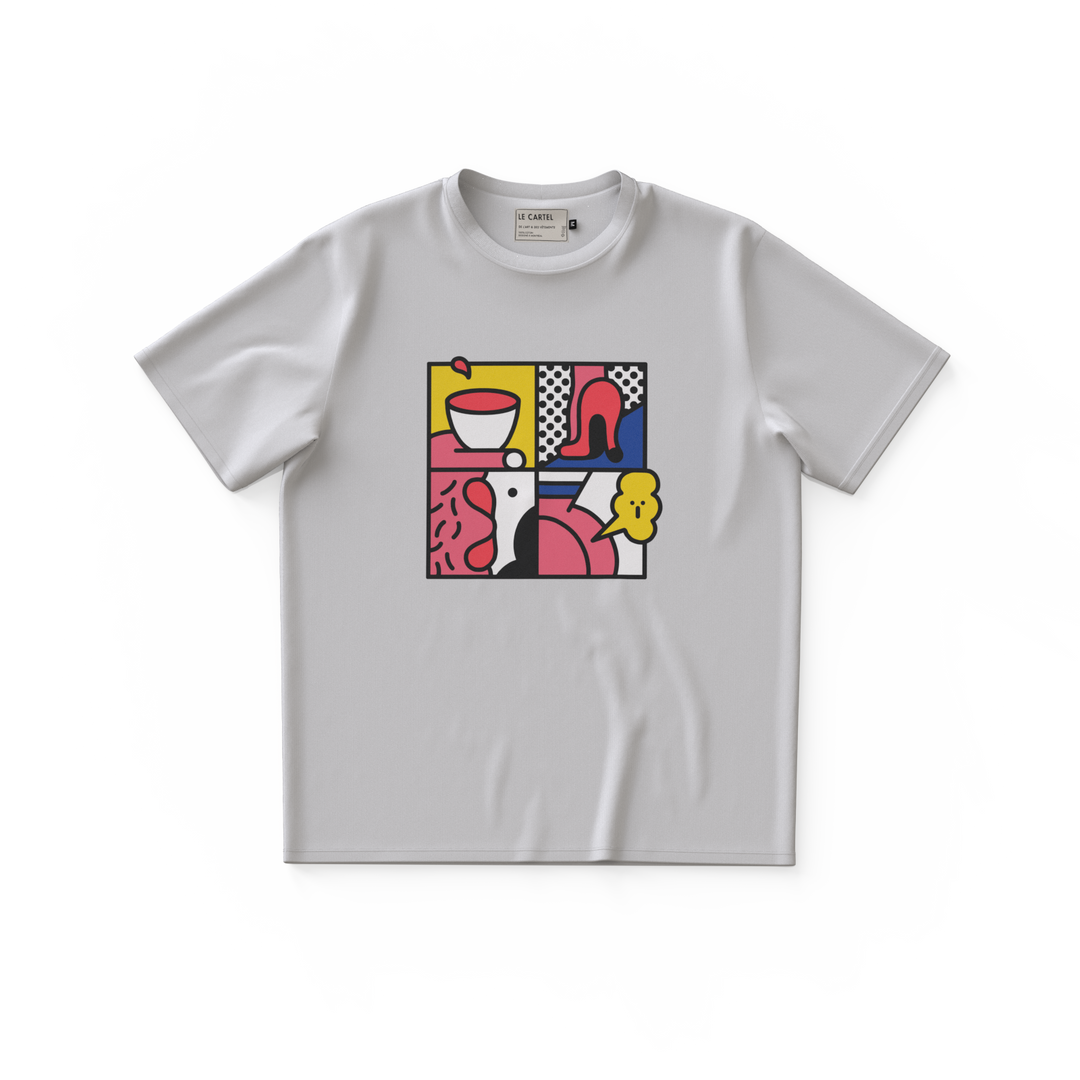 ÇA PUE・T-shirt unisexe・Blanc