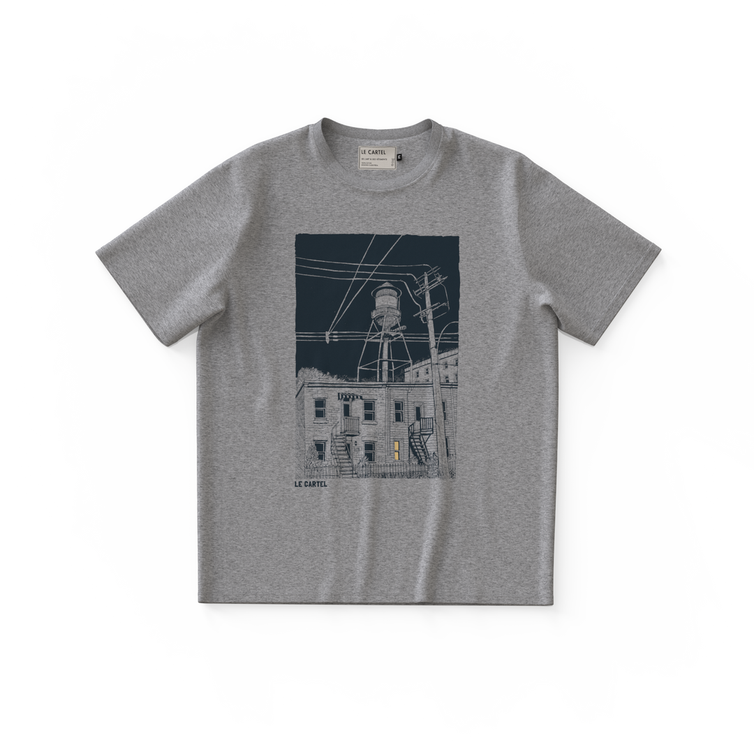 RÉSERVOIR・T-shirt unisexe・Gris