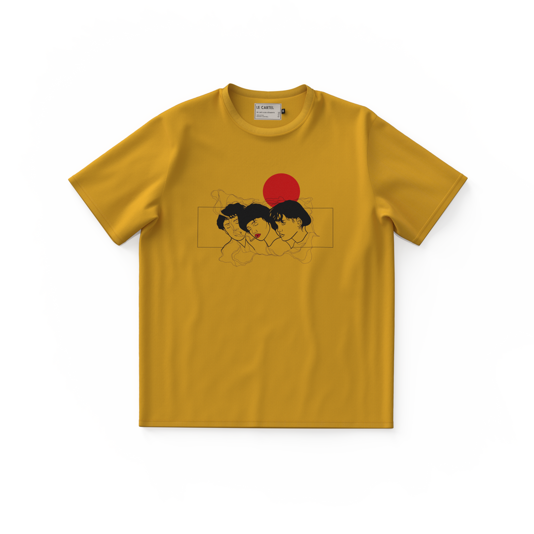 SECRET LOVERS・T-shirt unisexe・Jaune