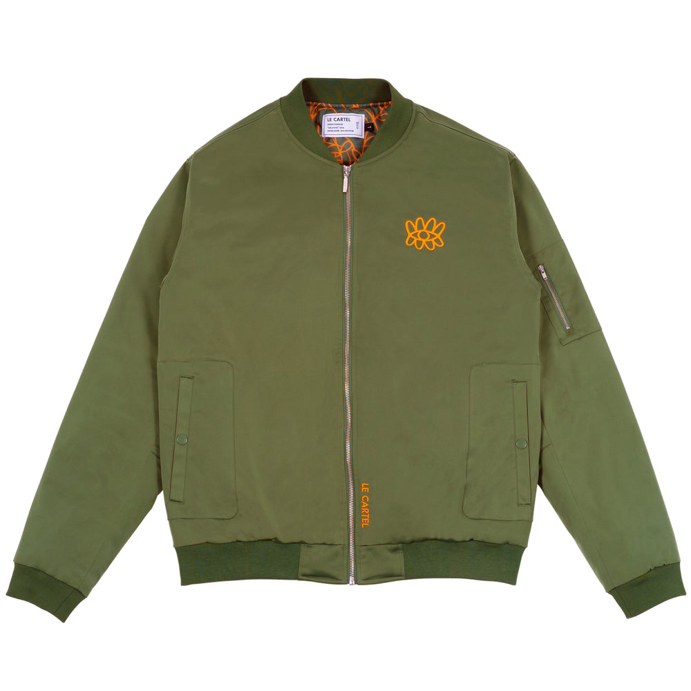 ZENITH・Bomber jacket・Green