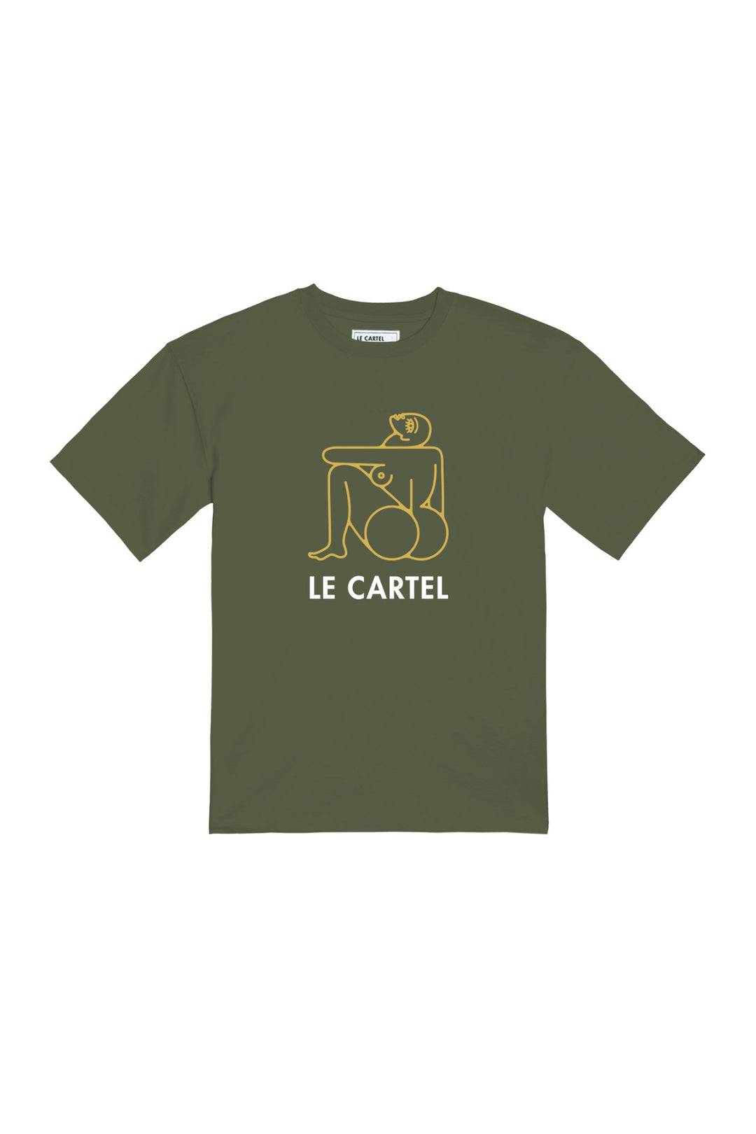 BOOTY CALL・T - shirt unisexe・Vert forêt - Le Cartel