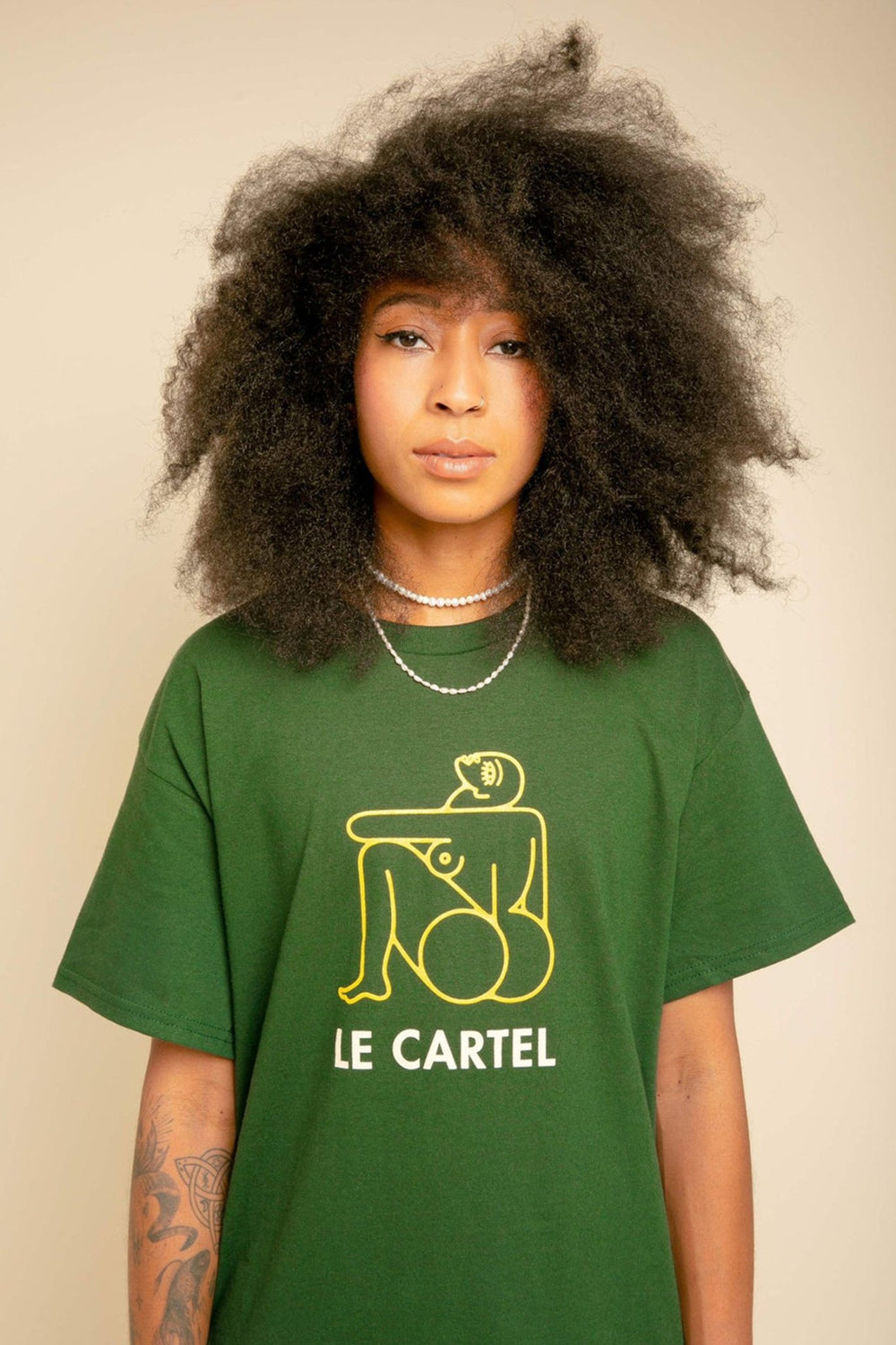 BOOTY CALL・T-shirt unisexe・Vert forêt - Le Cartel