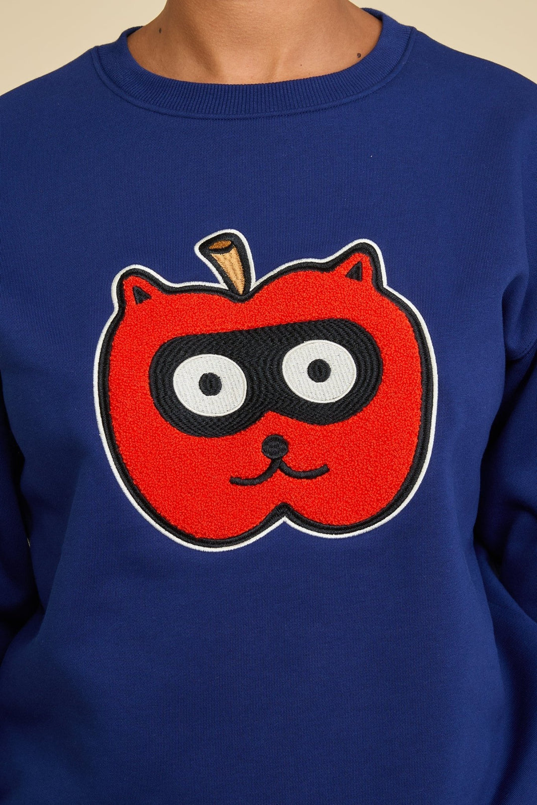 CHAT POMME・Crewneck unisexe・Bleu - Le Cartel