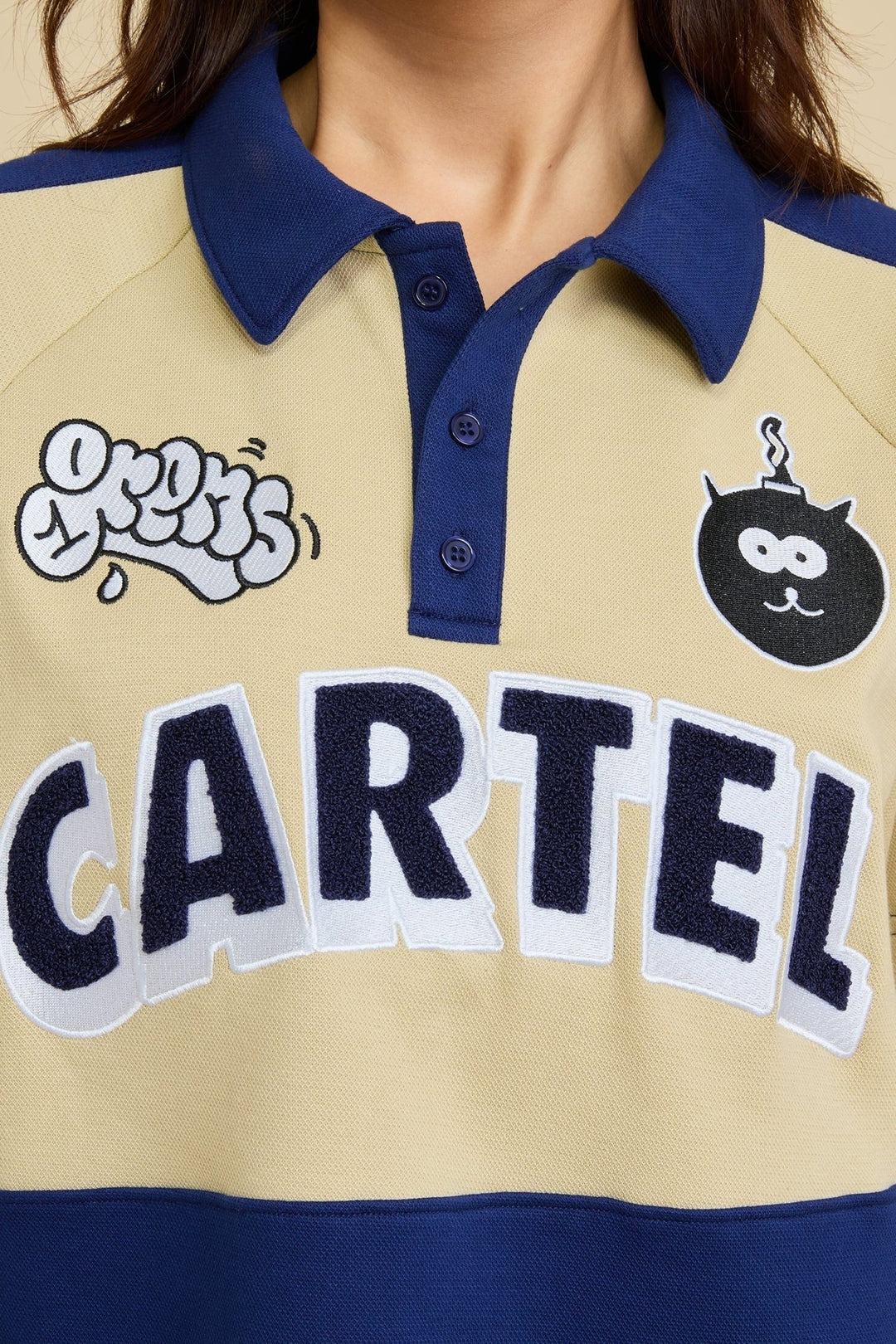 CHATCON・Polo piqué unisexe・Bleu - Le Cartel