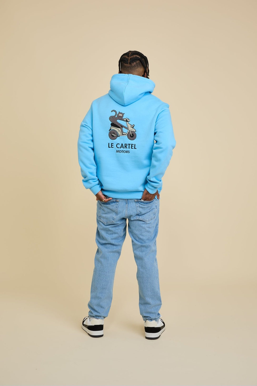 CHATVROOM・Hoodie unisexe・Bleu - Le Cartel