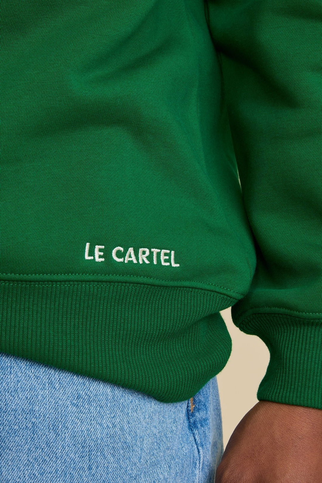 CHERISE・Crewneck unisexe・Vert - Le Cartel