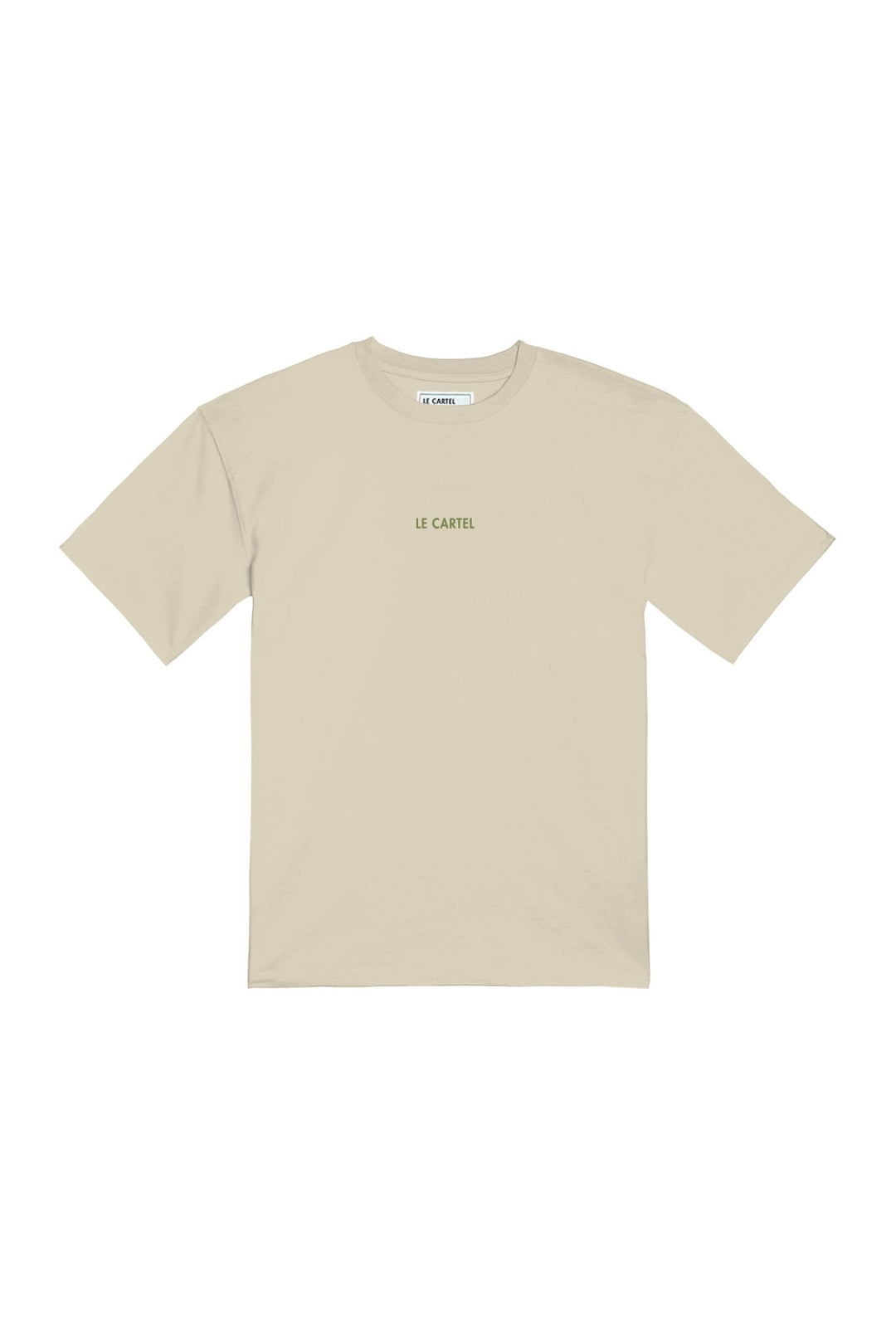 COLLÉ - SERRÉ・T - shirt unisexe・Sable - Le Cartel