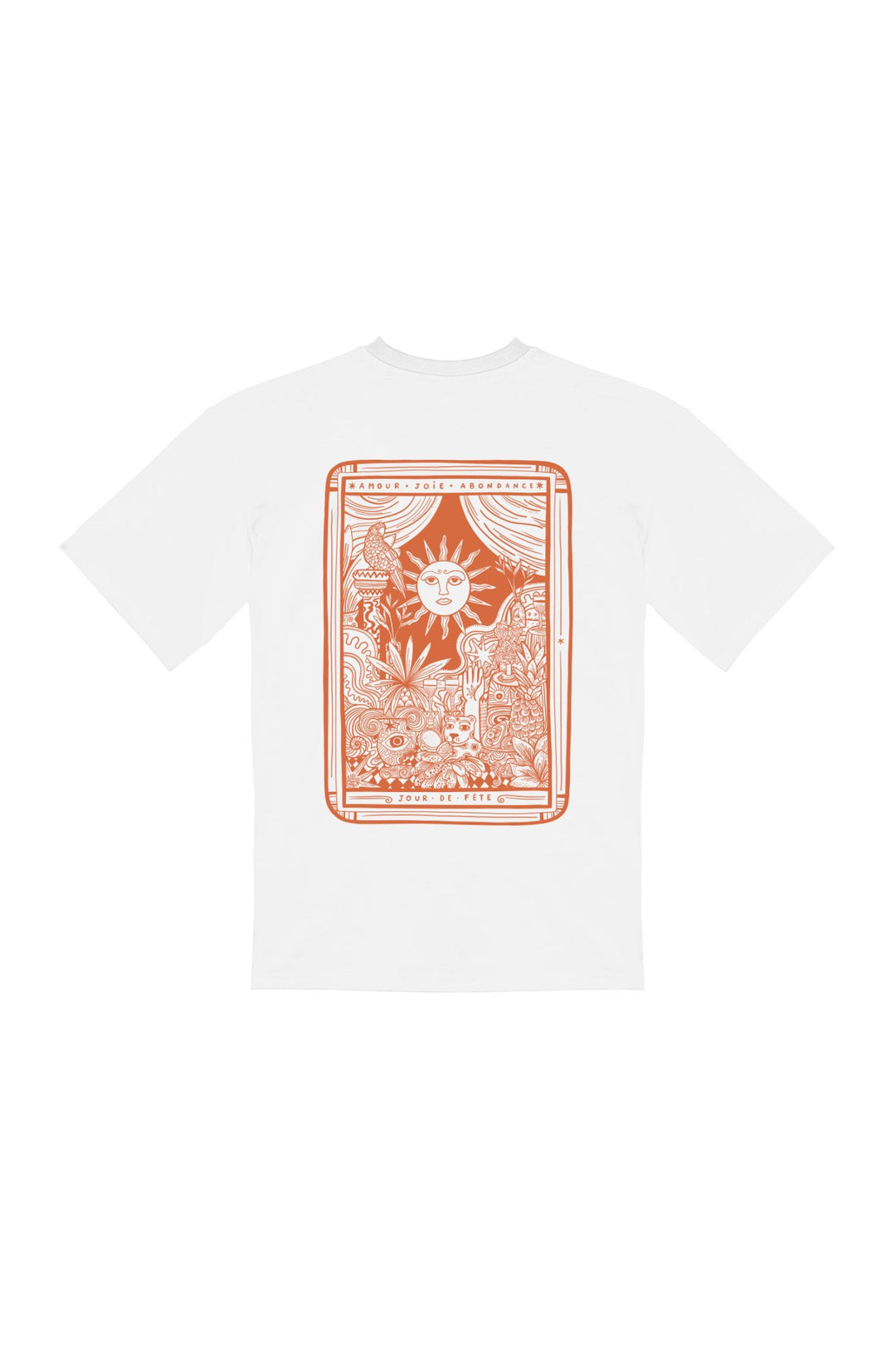 JOUR DE FÊTE・T-shirt unisexe・Blanc - Le Cartel