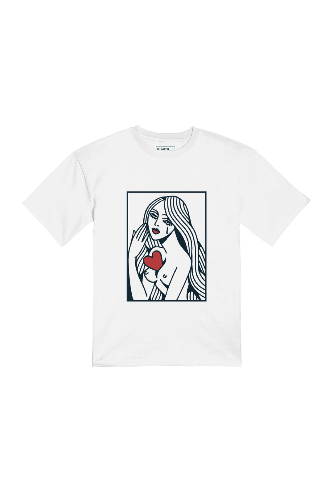 MONA・T - shirt unisexe・Blanc - Le Cartel