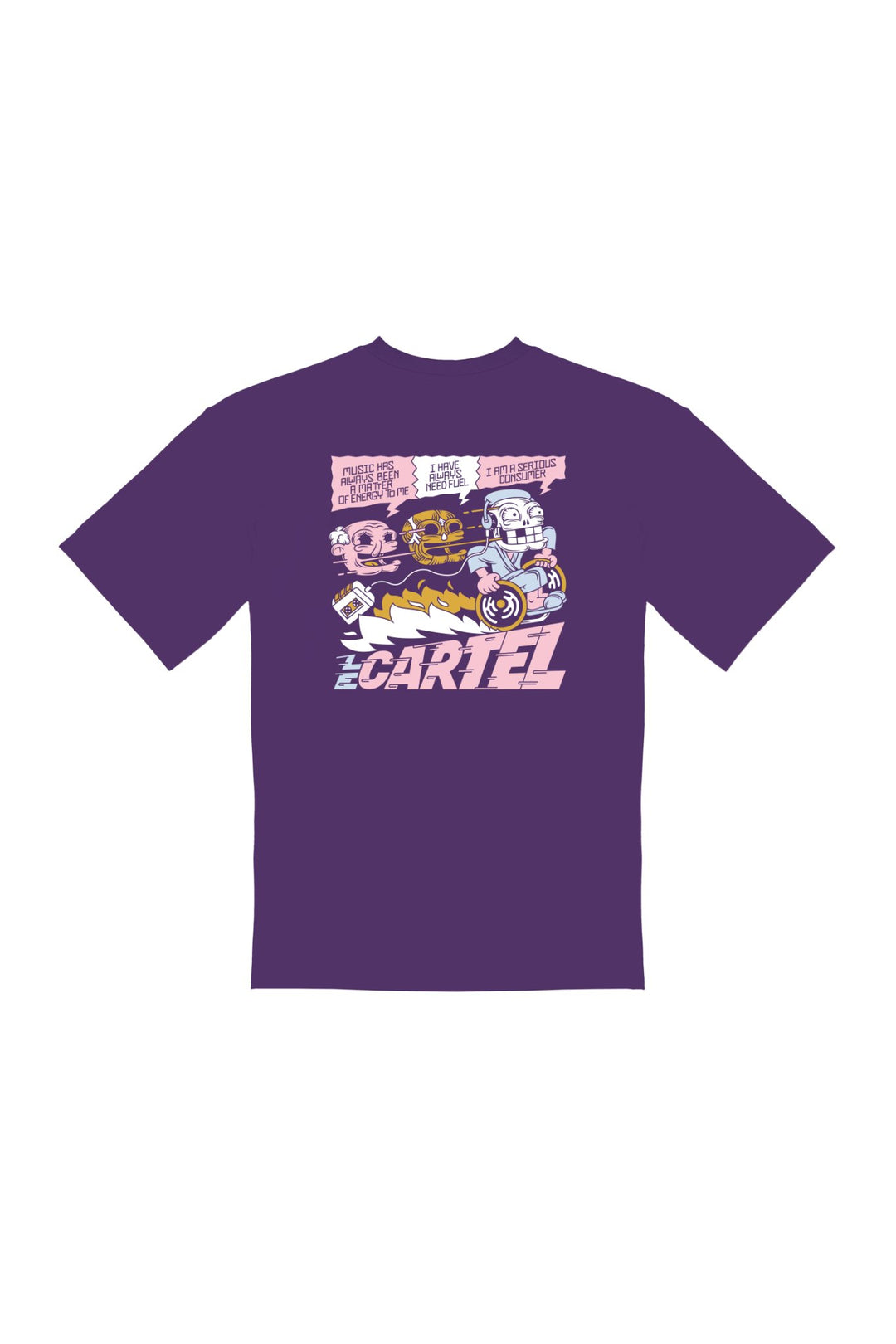 SERIOUS CONSUMER・T - shirt unisexe・Violet - Le Cartel