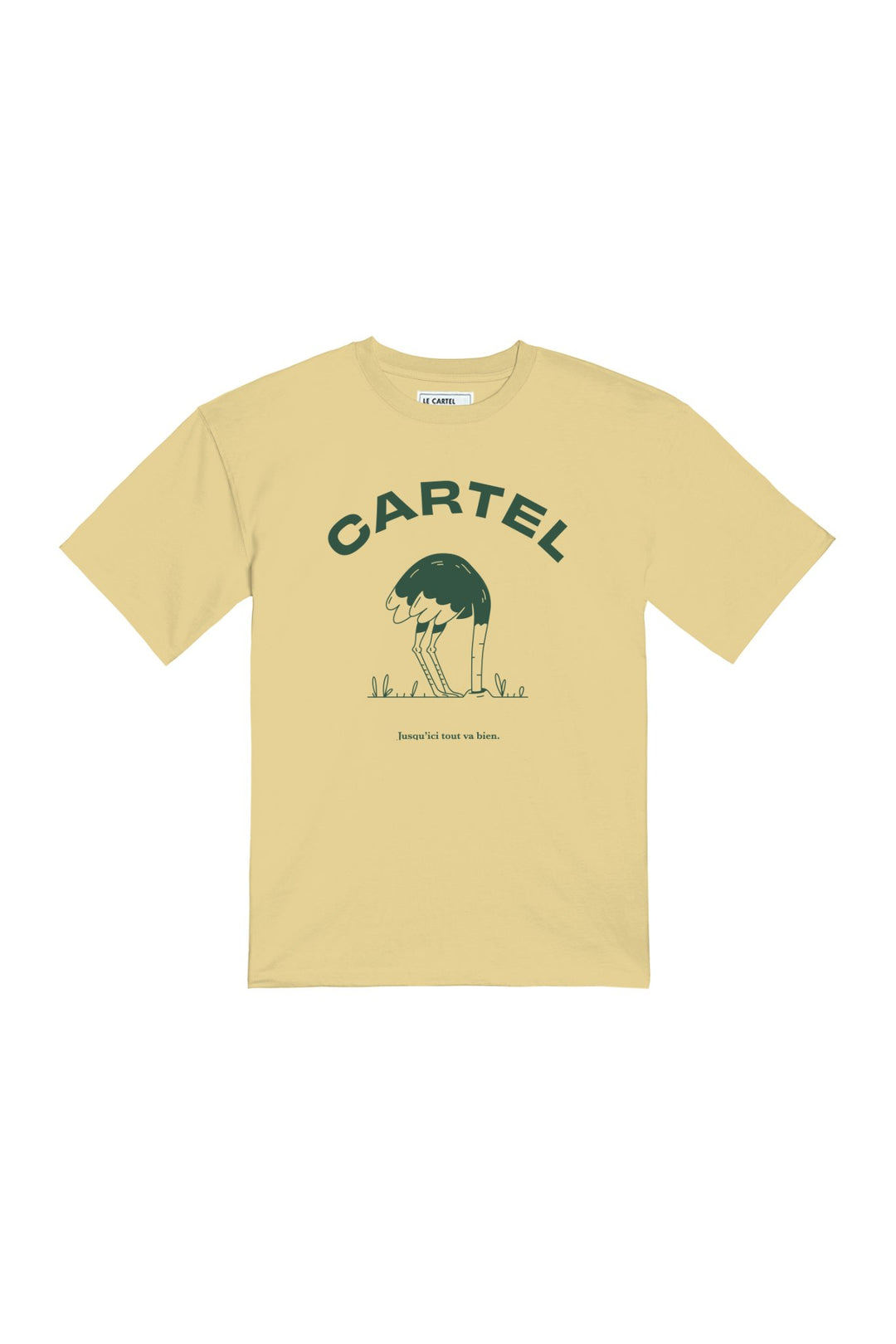 TOUT VA BIEN・T - shirt unisexe・Jaune - Le Cartel