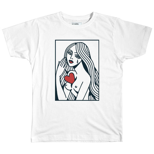 MONA・T-shirt unisexe・Blanc - Le Cartel