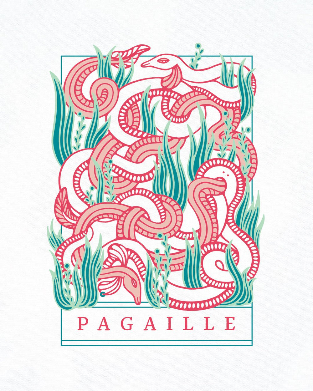 PAGAILLE・T-shirt unisexe・Blanc - Le Cartel