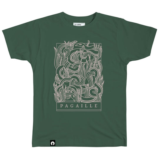 PAGAILLE・T-shirt unisexe・Vert - Le Cartel