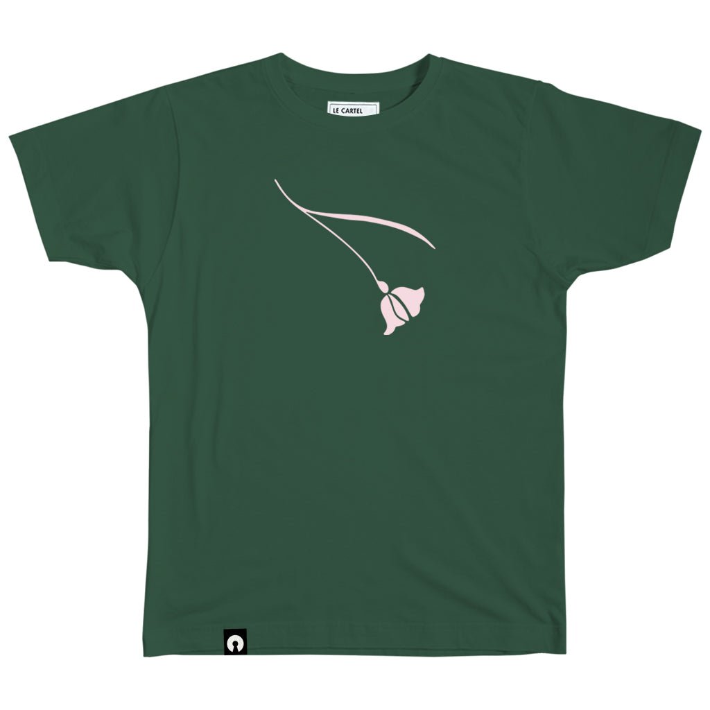 PEONIES・T-shirt unisexe・Vert - Le Cartel
